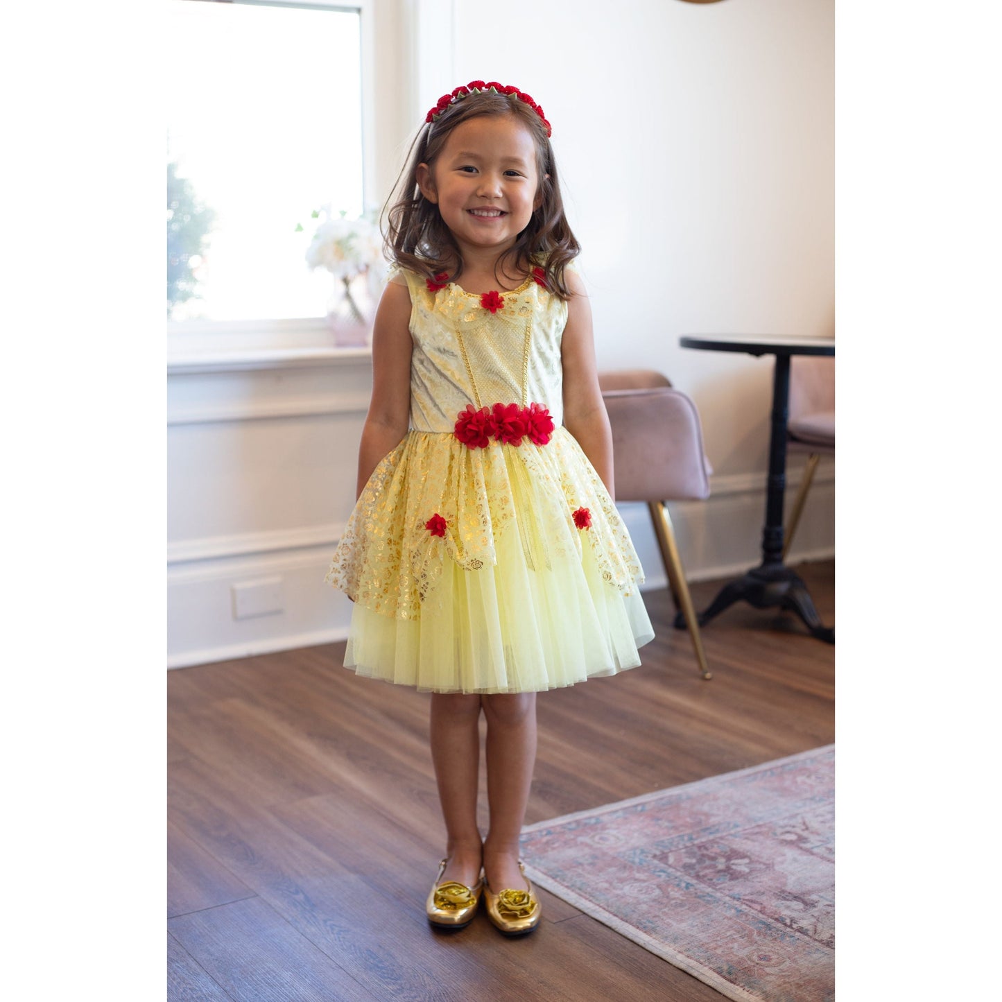 Yellow Beauty Party Dress