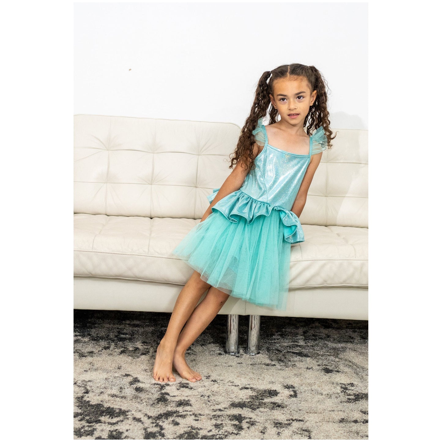 TEAL TUTU DRESS