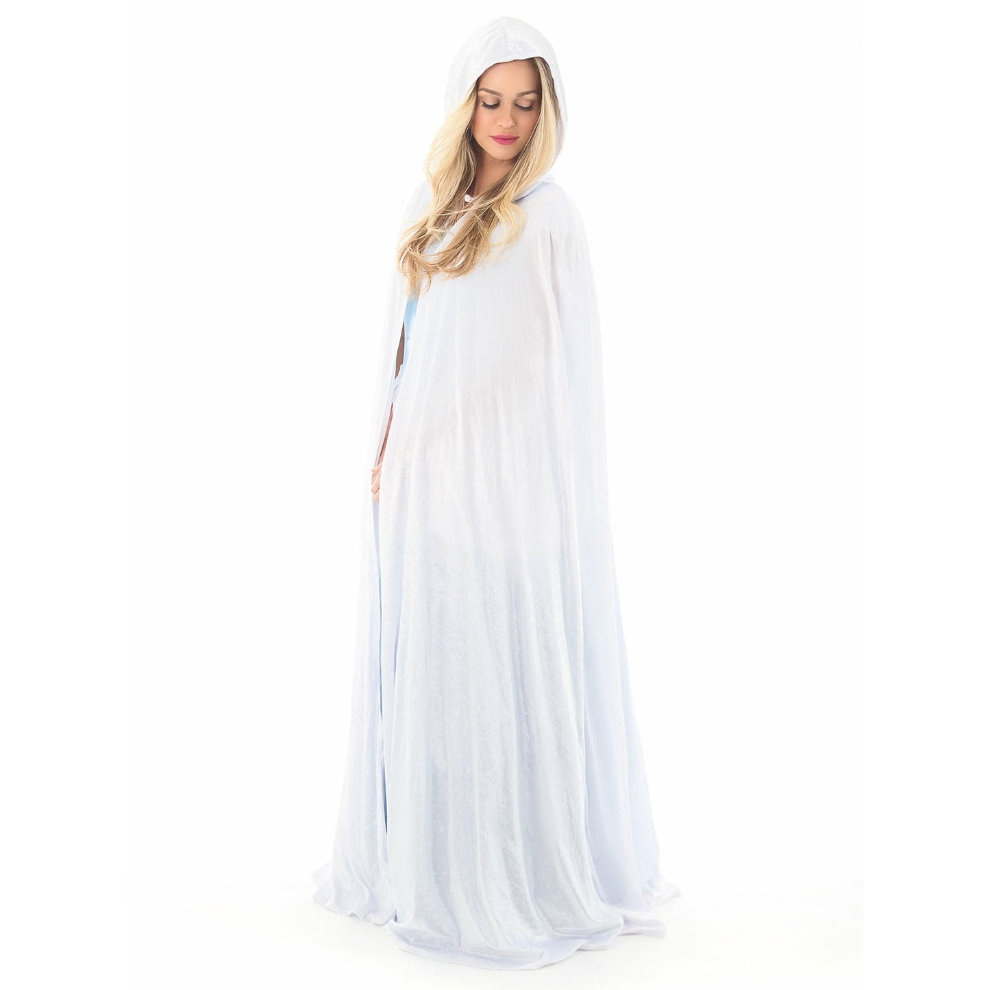 Princess _ Adult White Cloak Clair's Corner