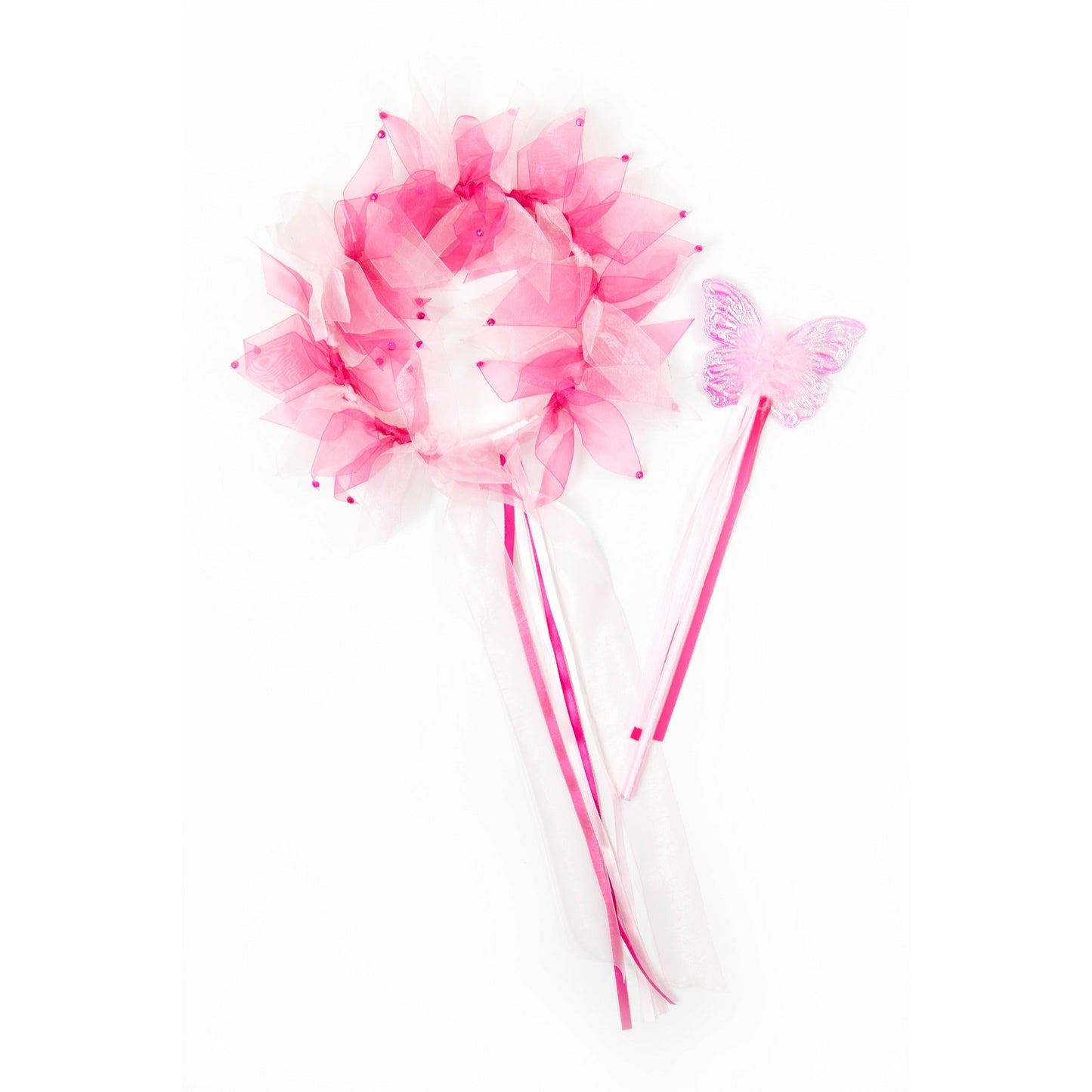Princess - Pink Fairy Halo & Wand Clair's Corner