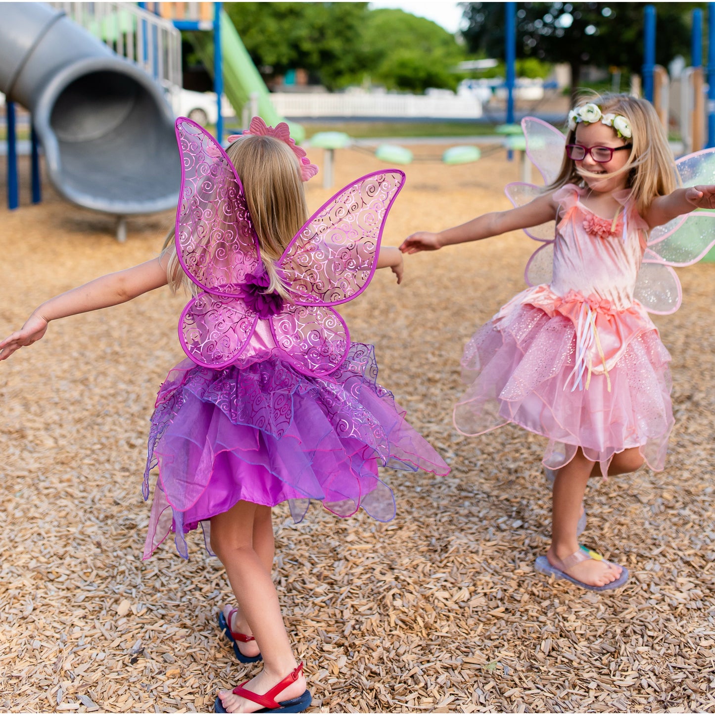 Princess -Purple Blossom Fairy Wings Clair's Corner
