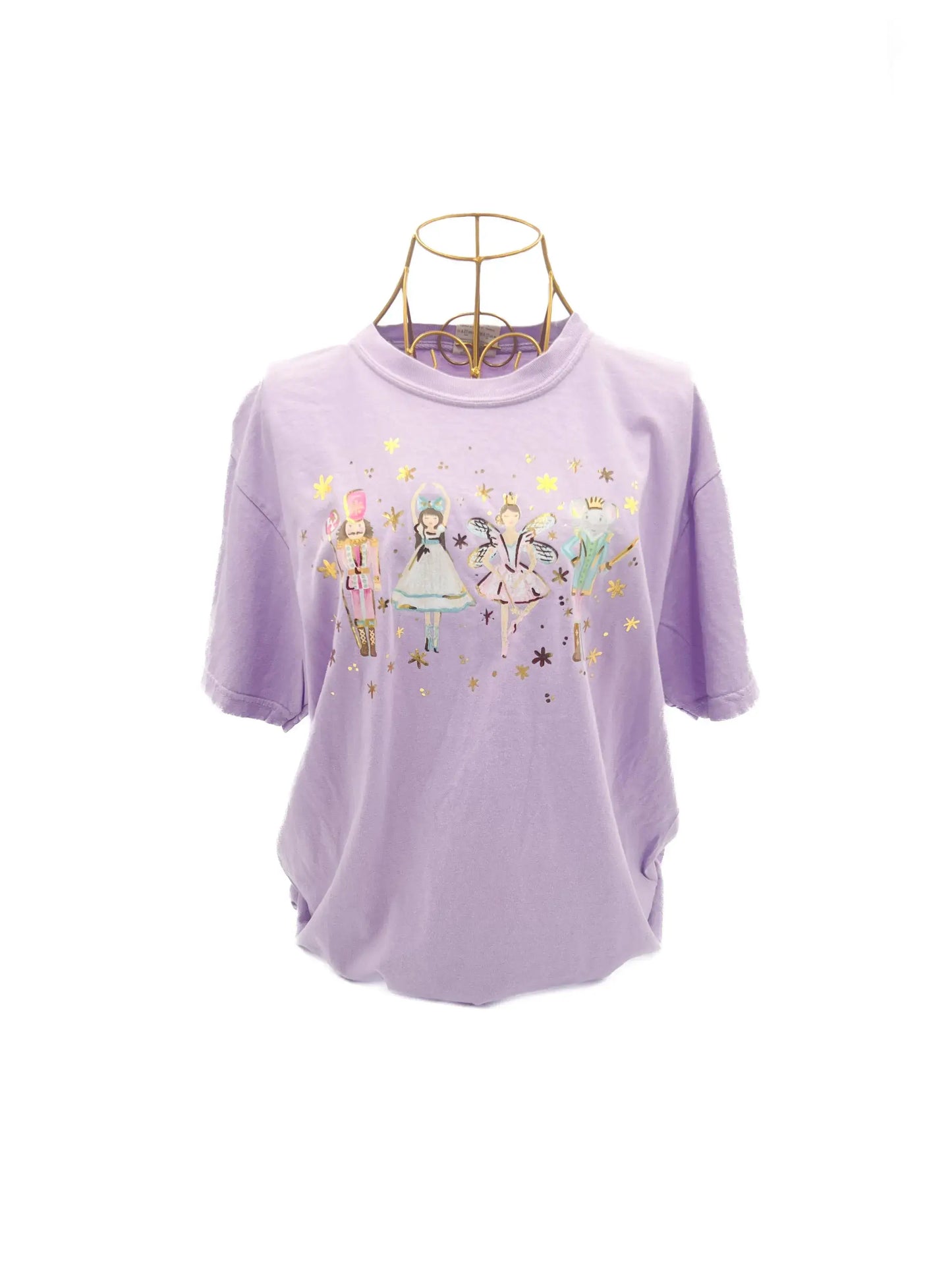 Gold Foil Nutcracker Ballet Tshirt