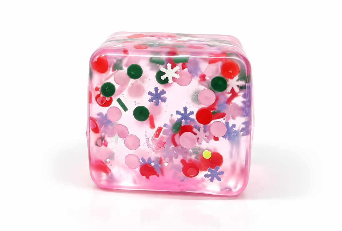 Sugarplum Sparkle Christmas & Holiday Cube Squishy Collection