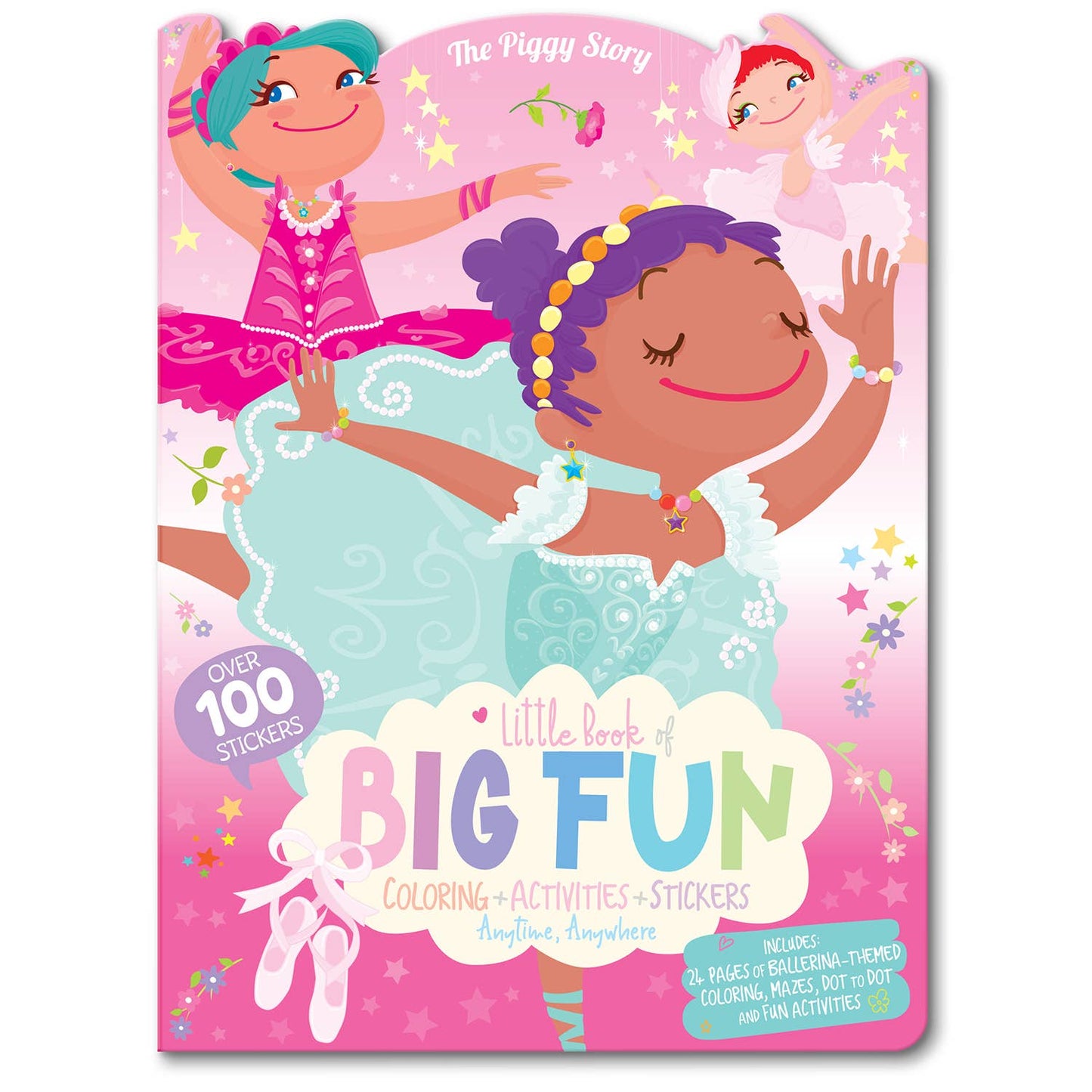 Ballet 3 Piece Gift Pack | Activity Book, Crayons, Stickers