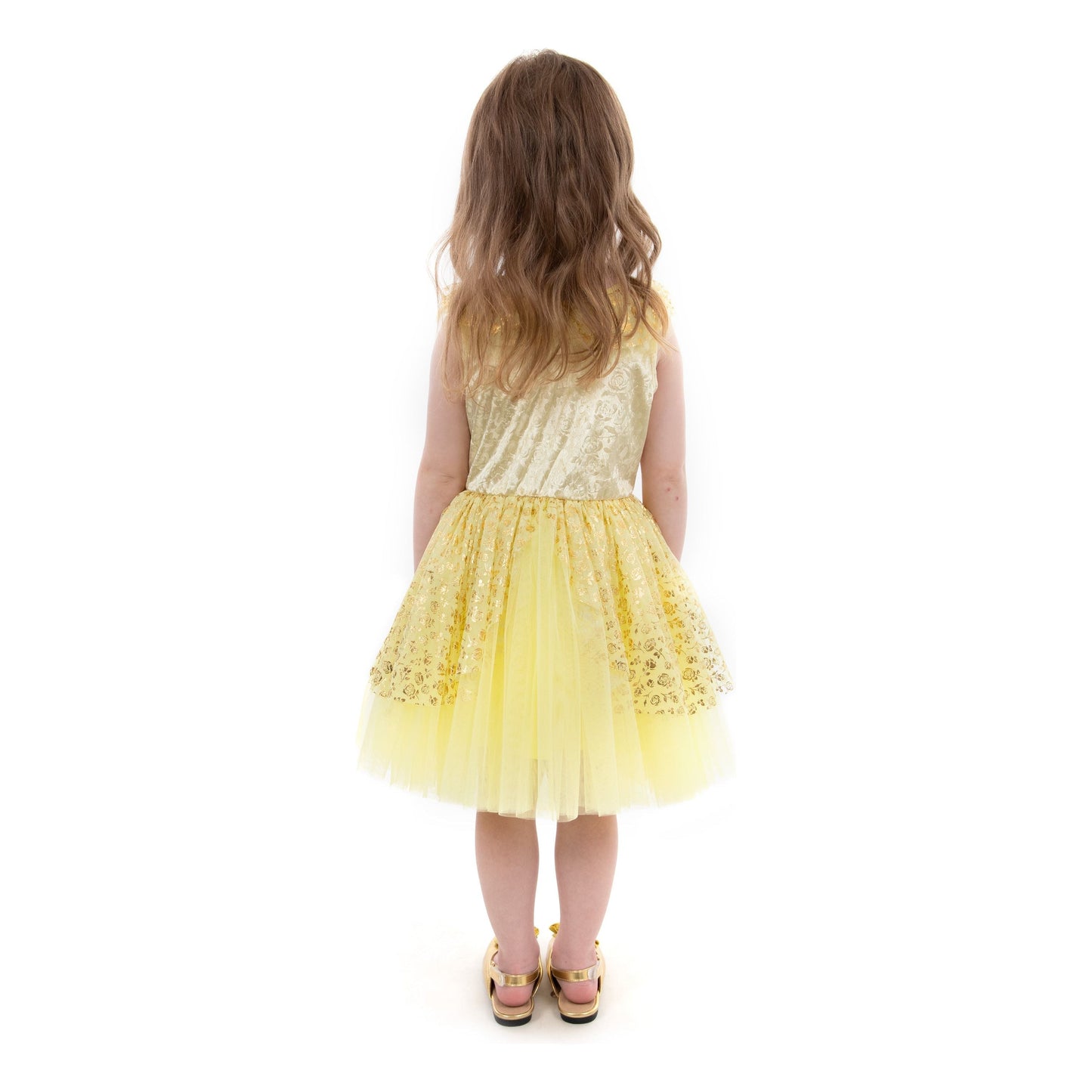 Yellow Beauty Party Dress