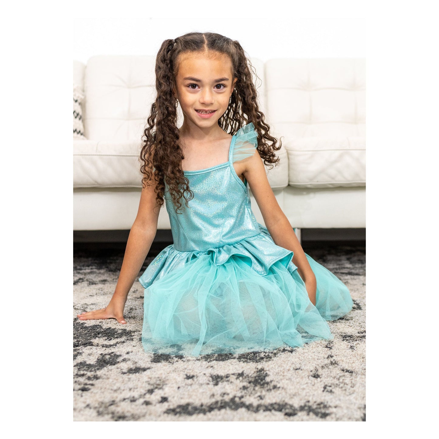 TEAL TUTU DRESS