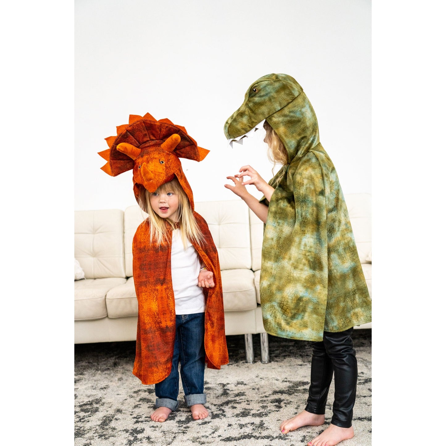 Princess - TRICERATOPS Hooded Animal Cloak