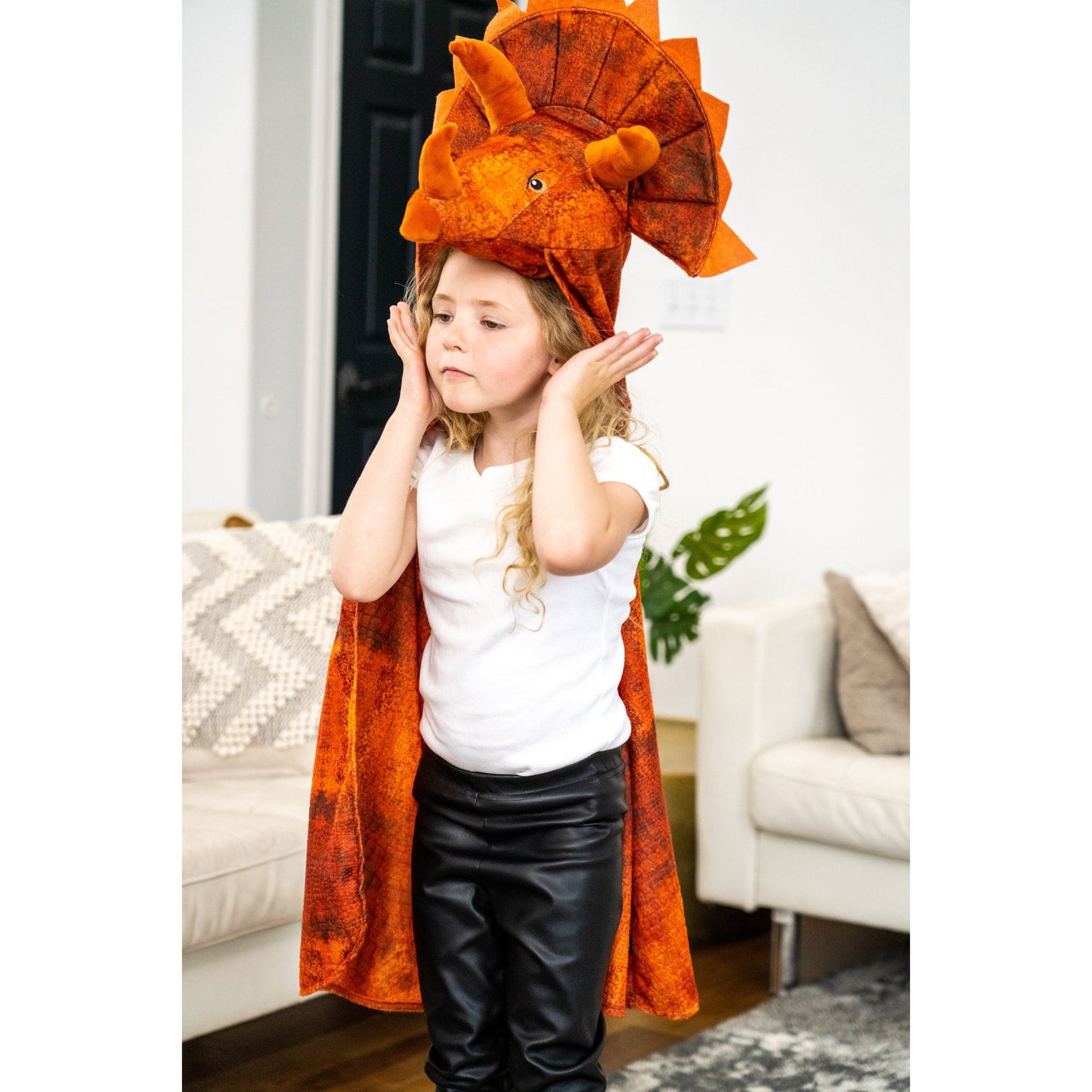 Princess - TRICERATOPS Hooded Animal Cloak
