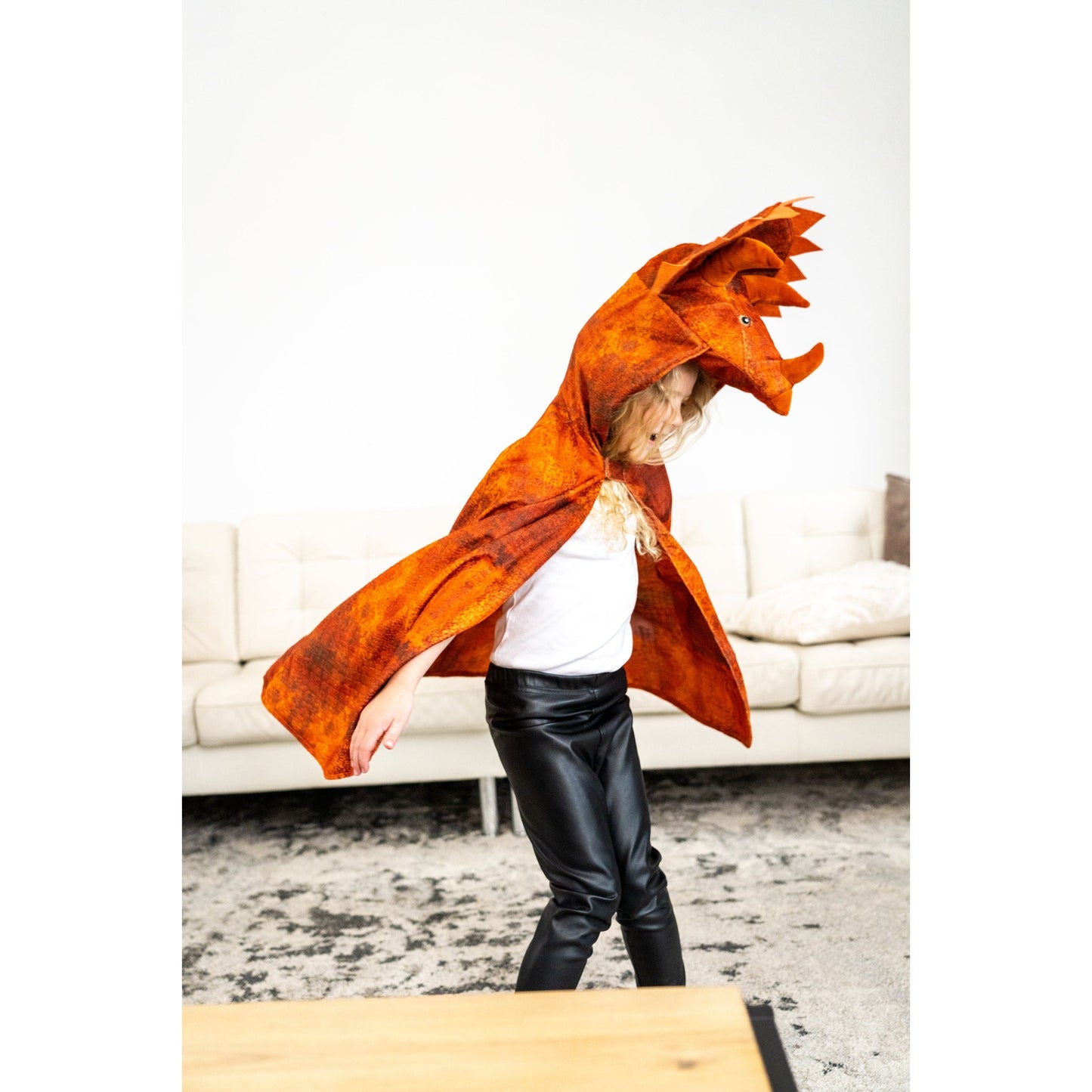 Princess - TRICERATOPS Hooded Animal Cloak