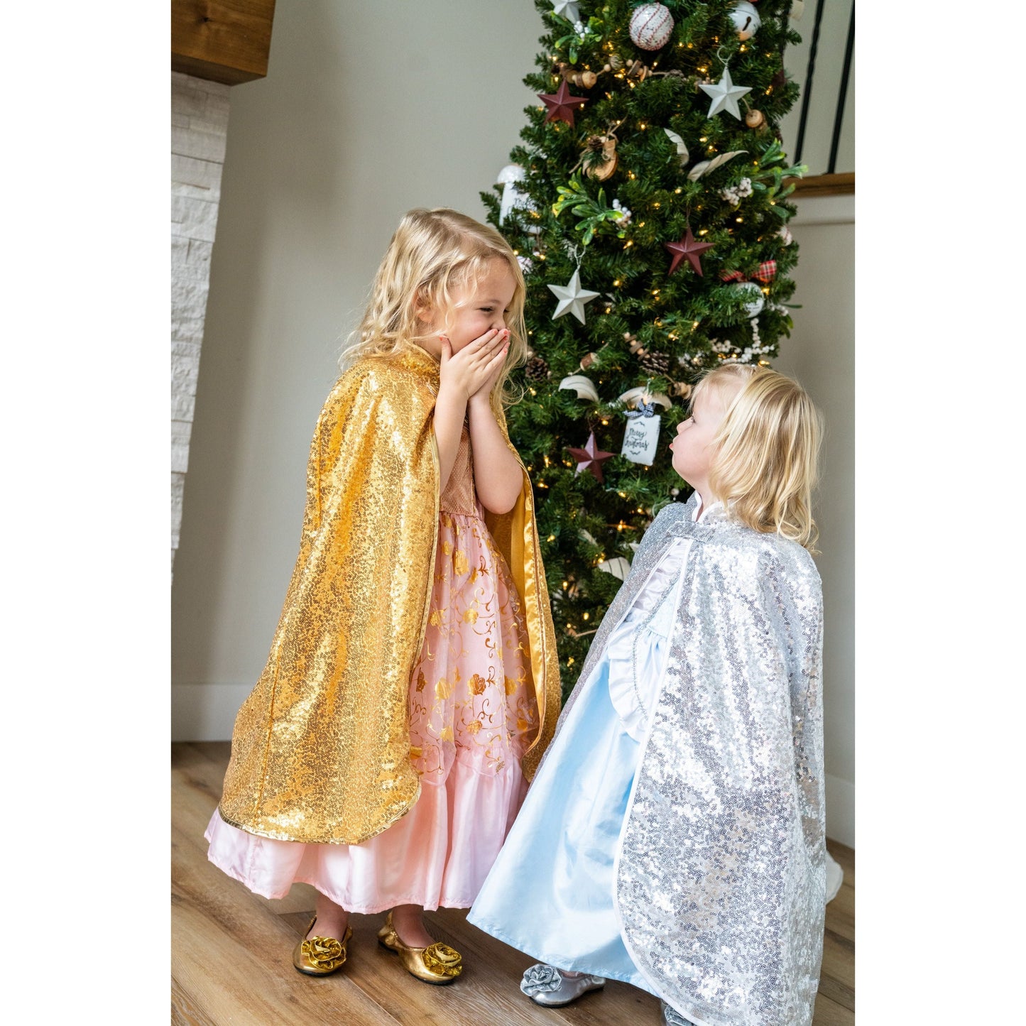 Gold Shimmer Cloak - Princess