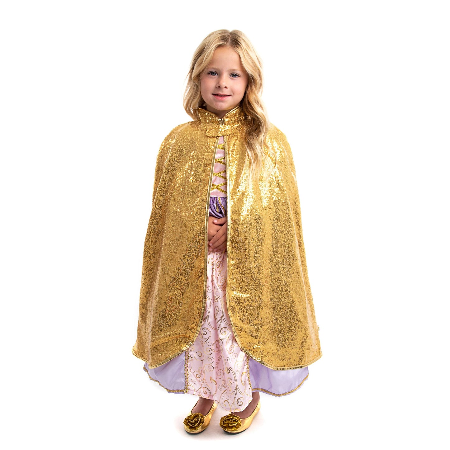 Gold Shimmer Cloak - Princess