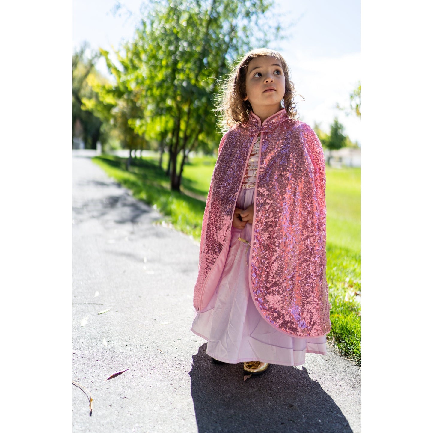 Pink Shimmer Cloak