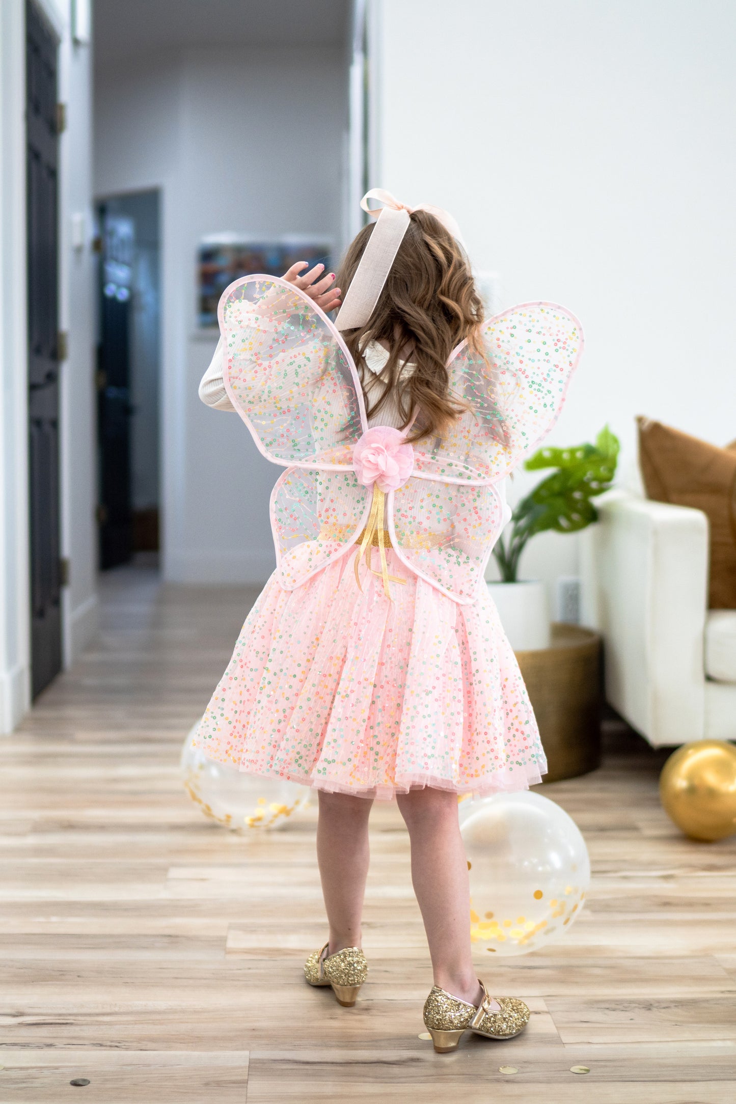 Dress Up Party Shoe - Gold