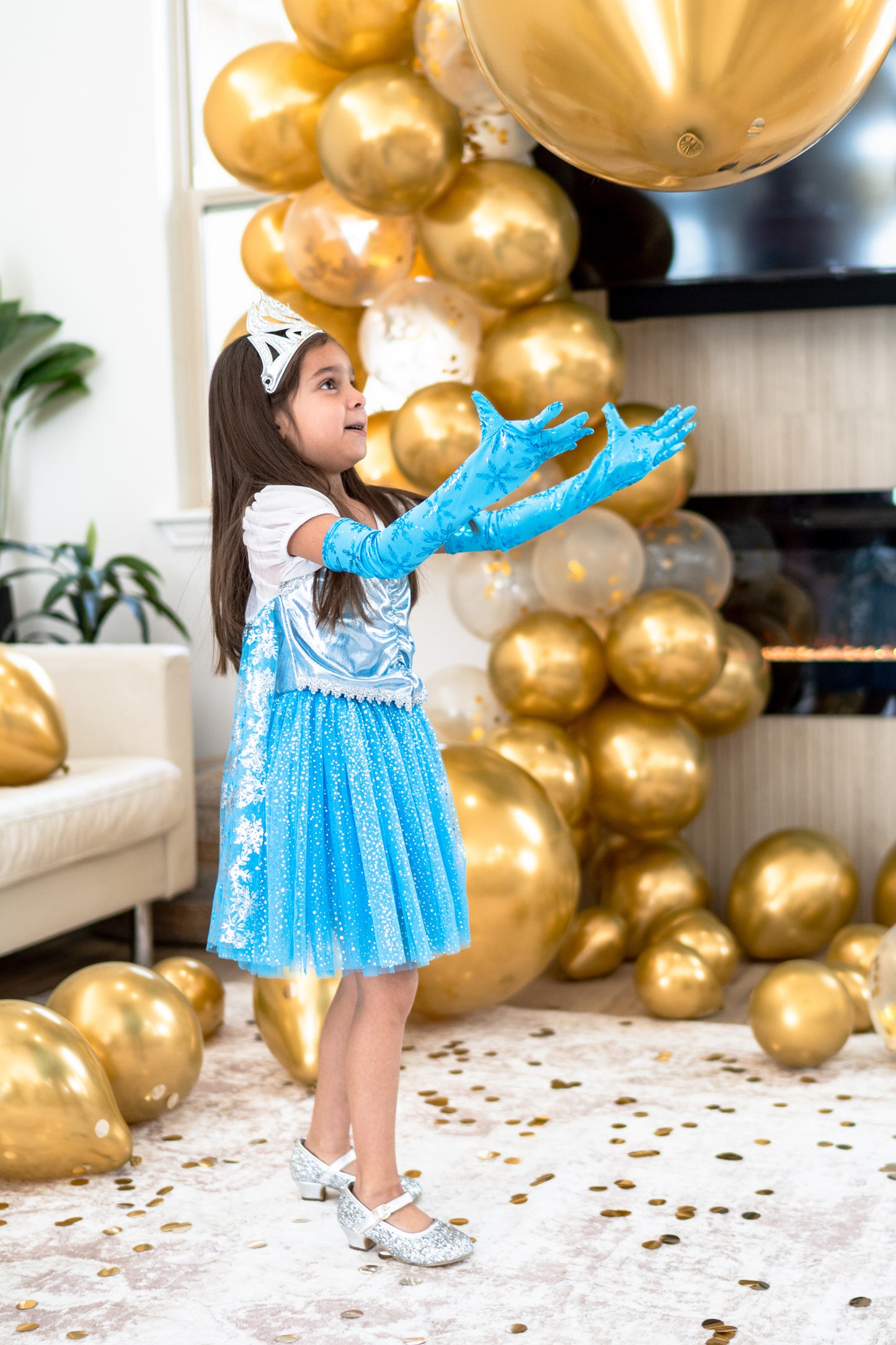 Dress Up Party Shoe - Silver