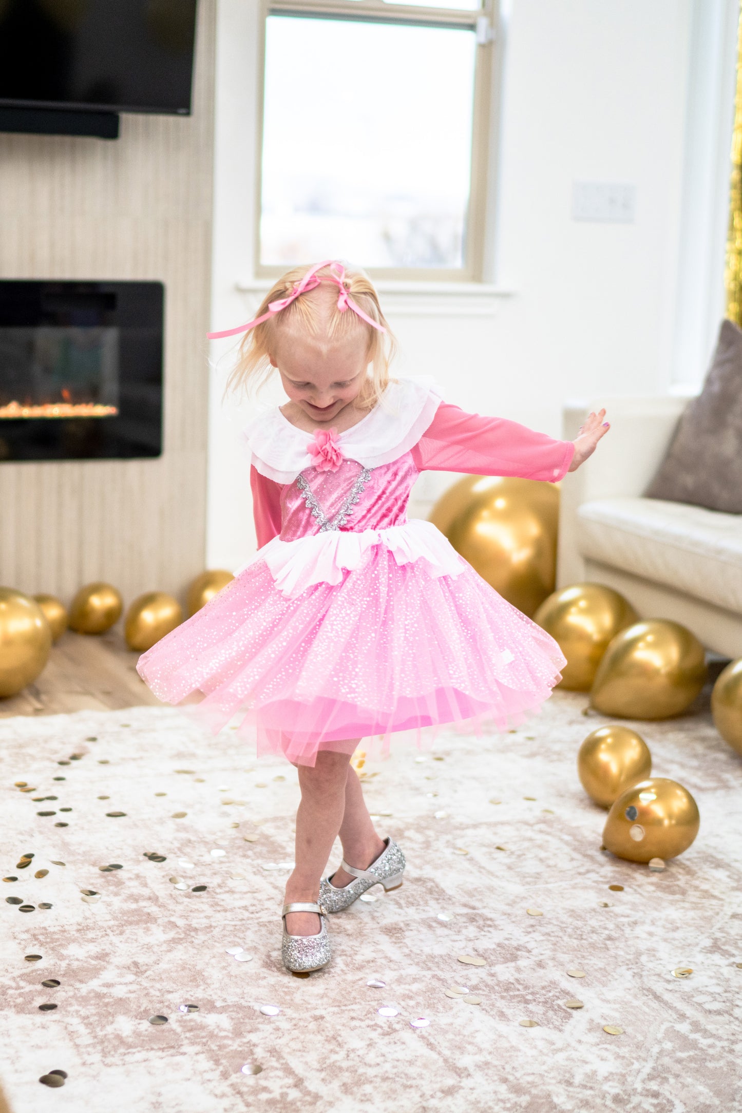 Dress Up Party Shoe - Silver
