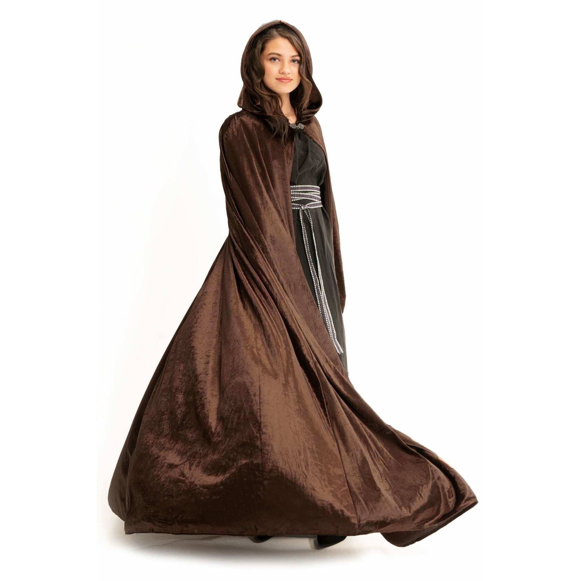Princess - Adult Brown Cloak Clair's Corner