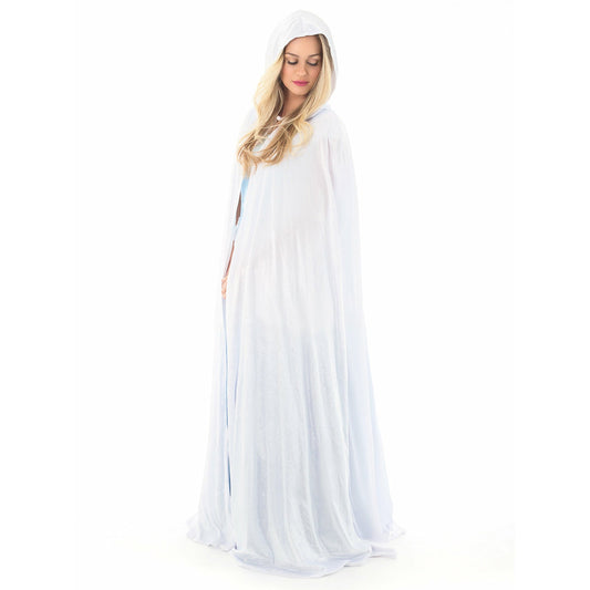 Princess _ Adult White Cloak Clair's Corner