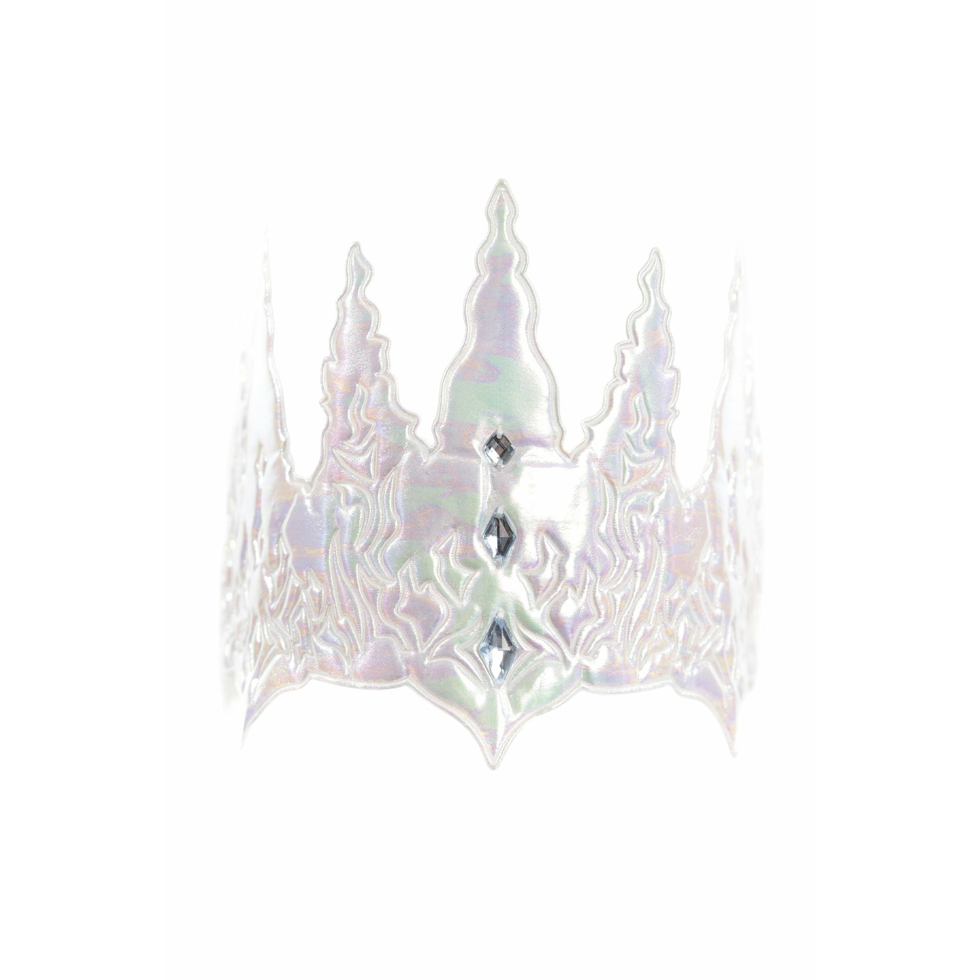 Princess - Adult White Ice Soft Crown Clair's Corner