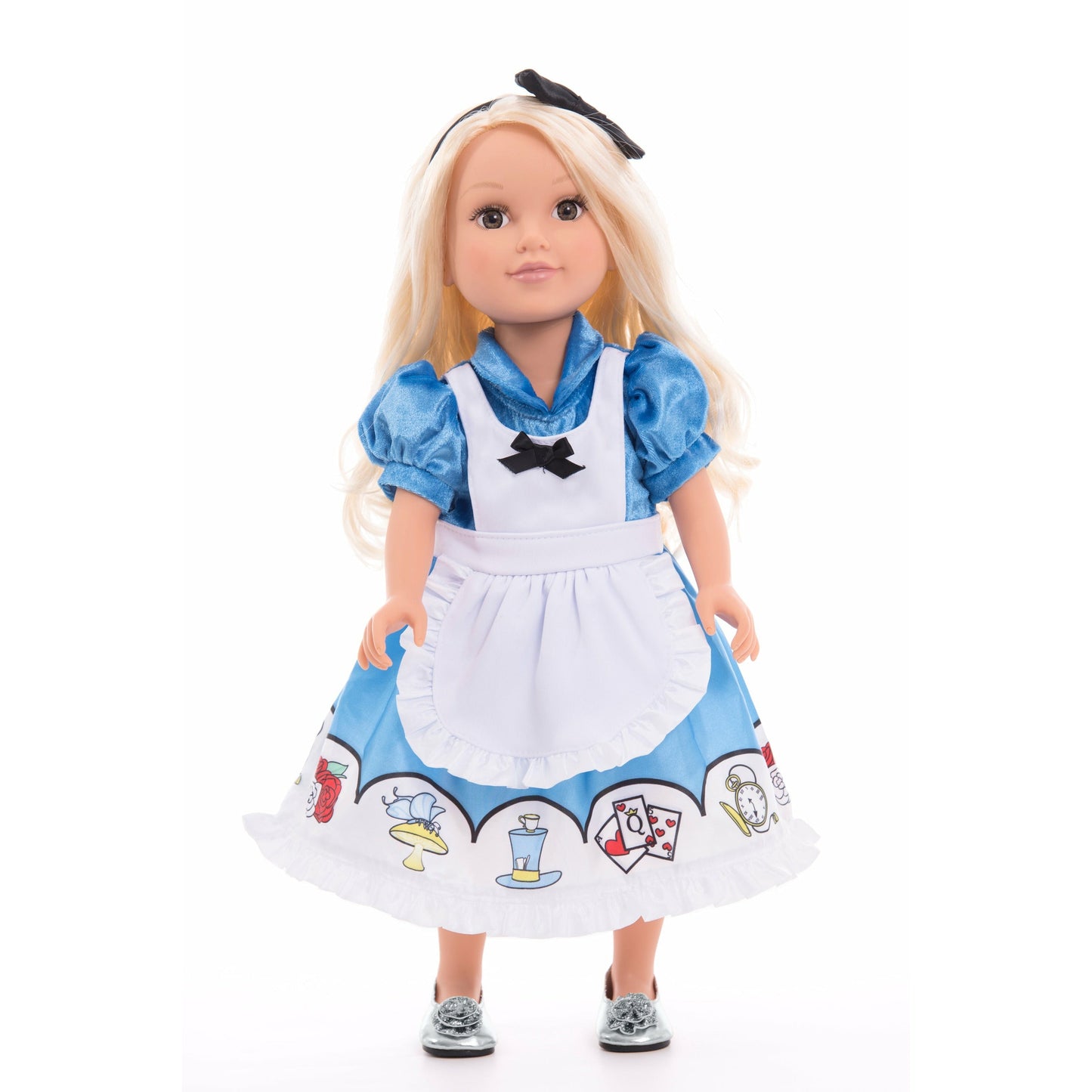 Princess - Doll Dress - Alice w/Bow Clair's Corner