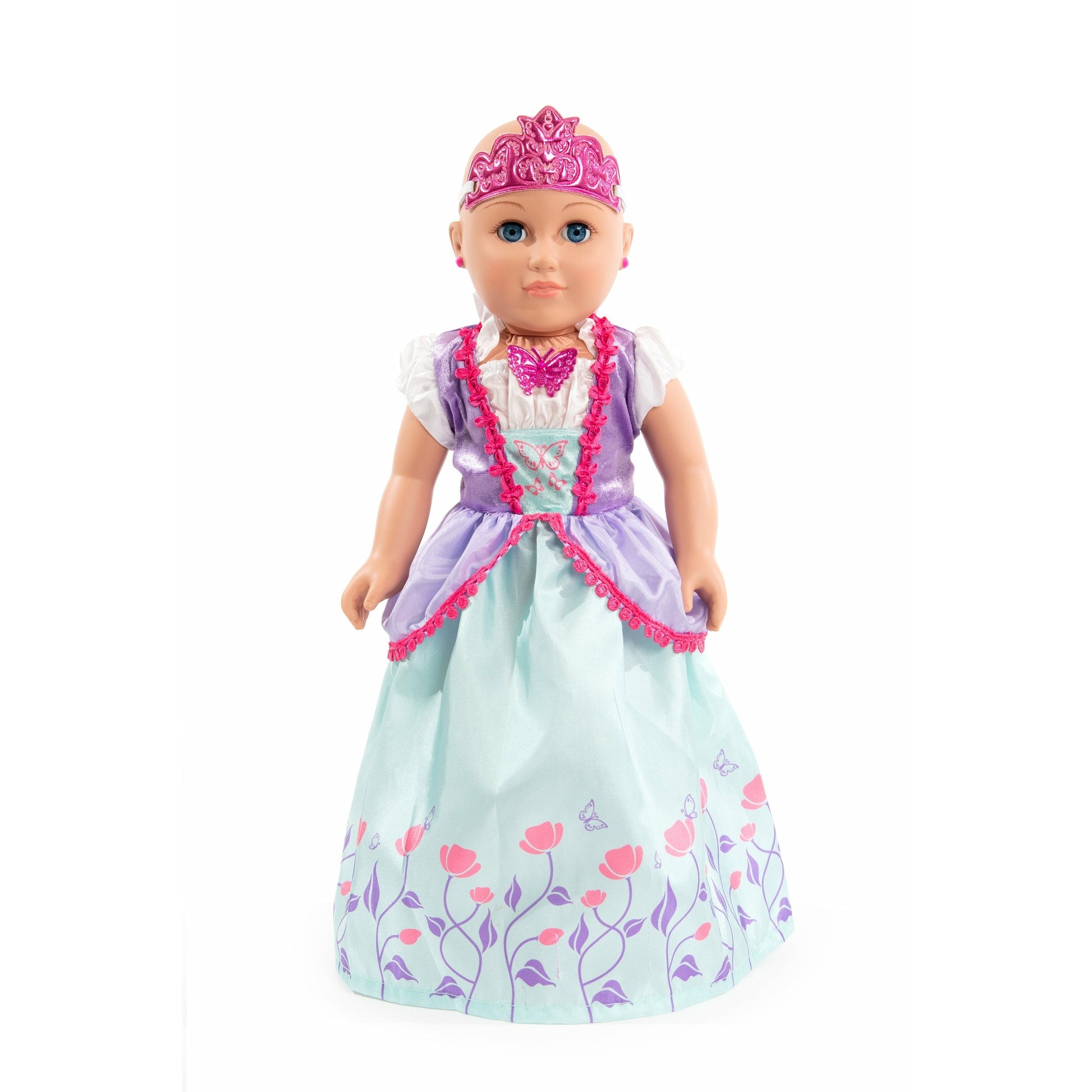 Princess - Doll Dress - Princess Hallie w/Soft Crown Clair's Corner