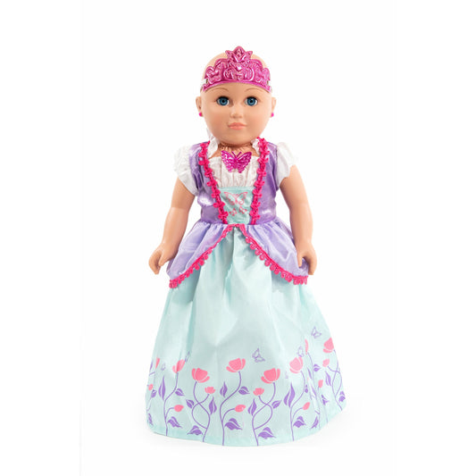 Princess - Doll Dress - Princess Hallie w/Soft Crown Clair's Corner