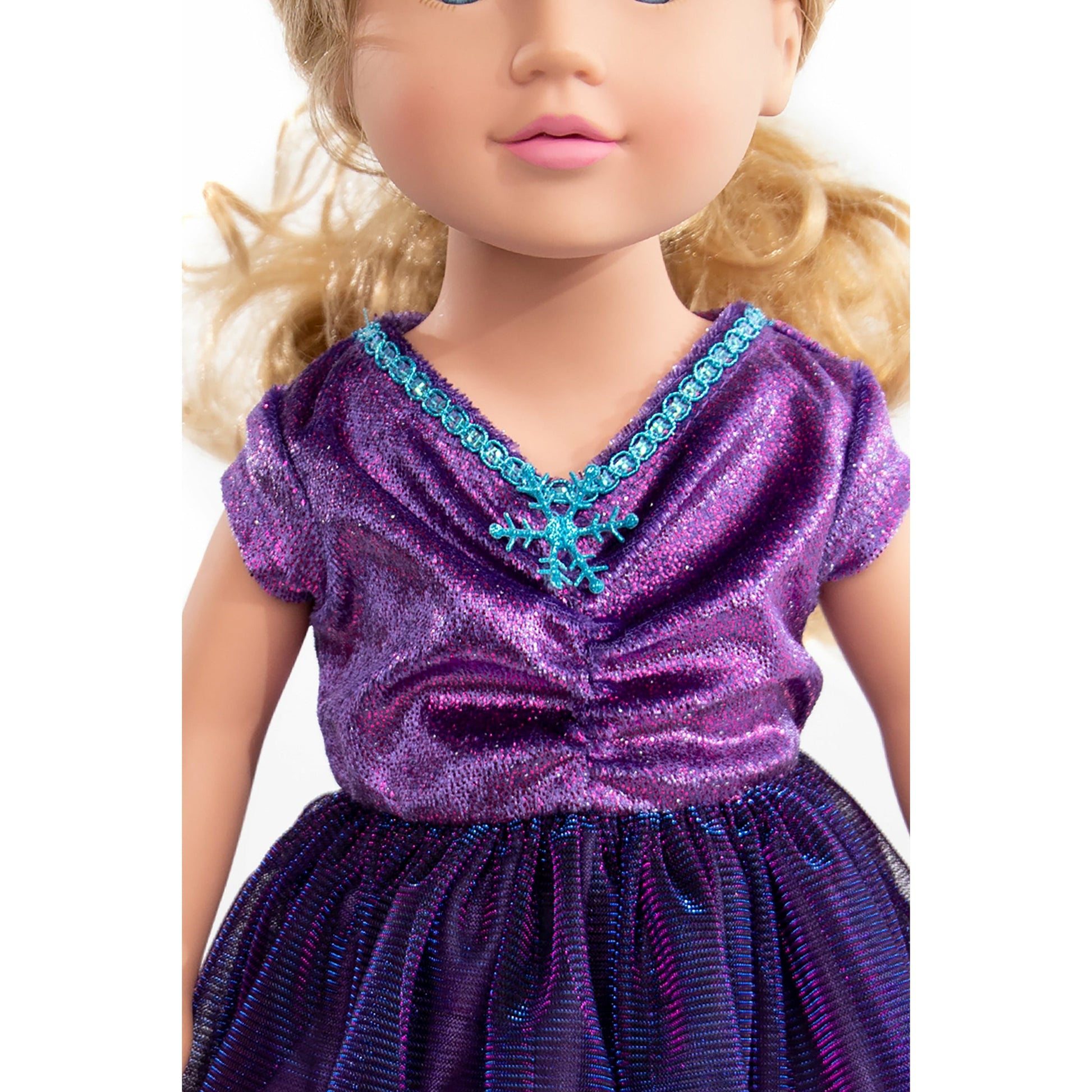 Princess - Doll Dress - Purple Ice Princess Clair's Corner