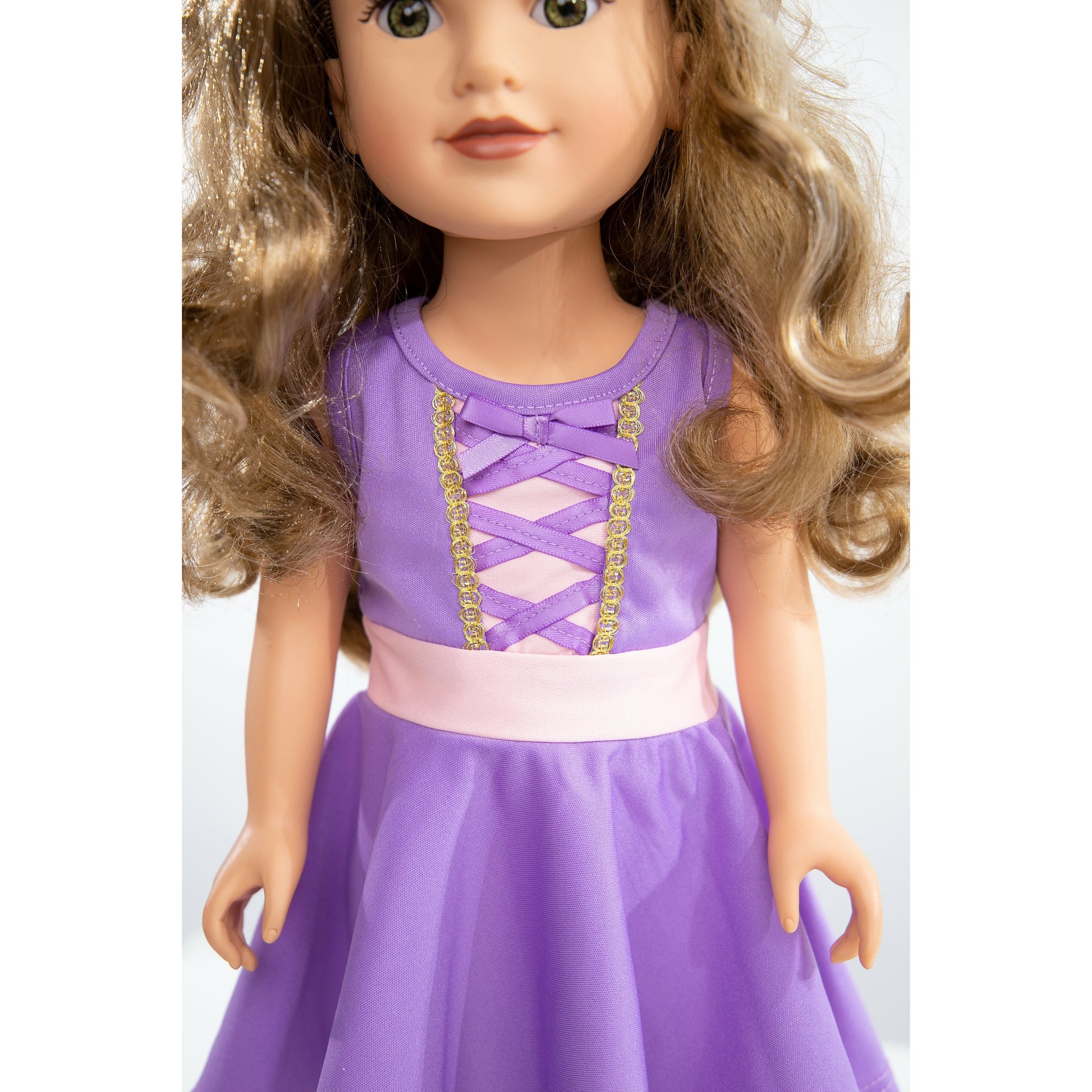 Princess - Doll Dress - Rapunzel Twirl Clair's Corner