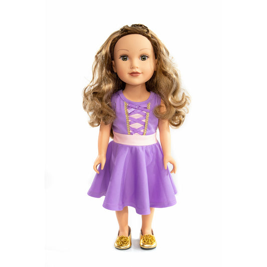 Princess - Doll Dress - Rapunzel Twirl Clair's Corner
