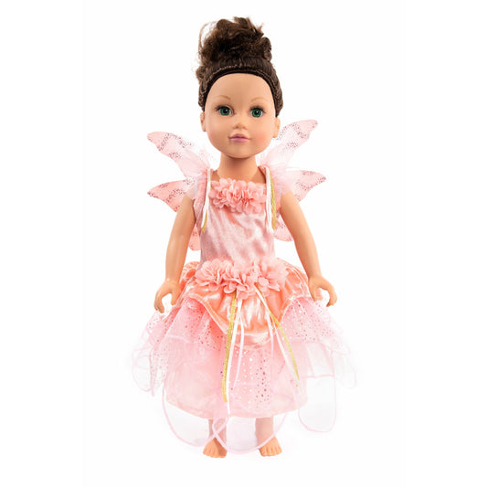Princess - Doll Dress - Rose Garden Fairy w/Wings Clair's Corner