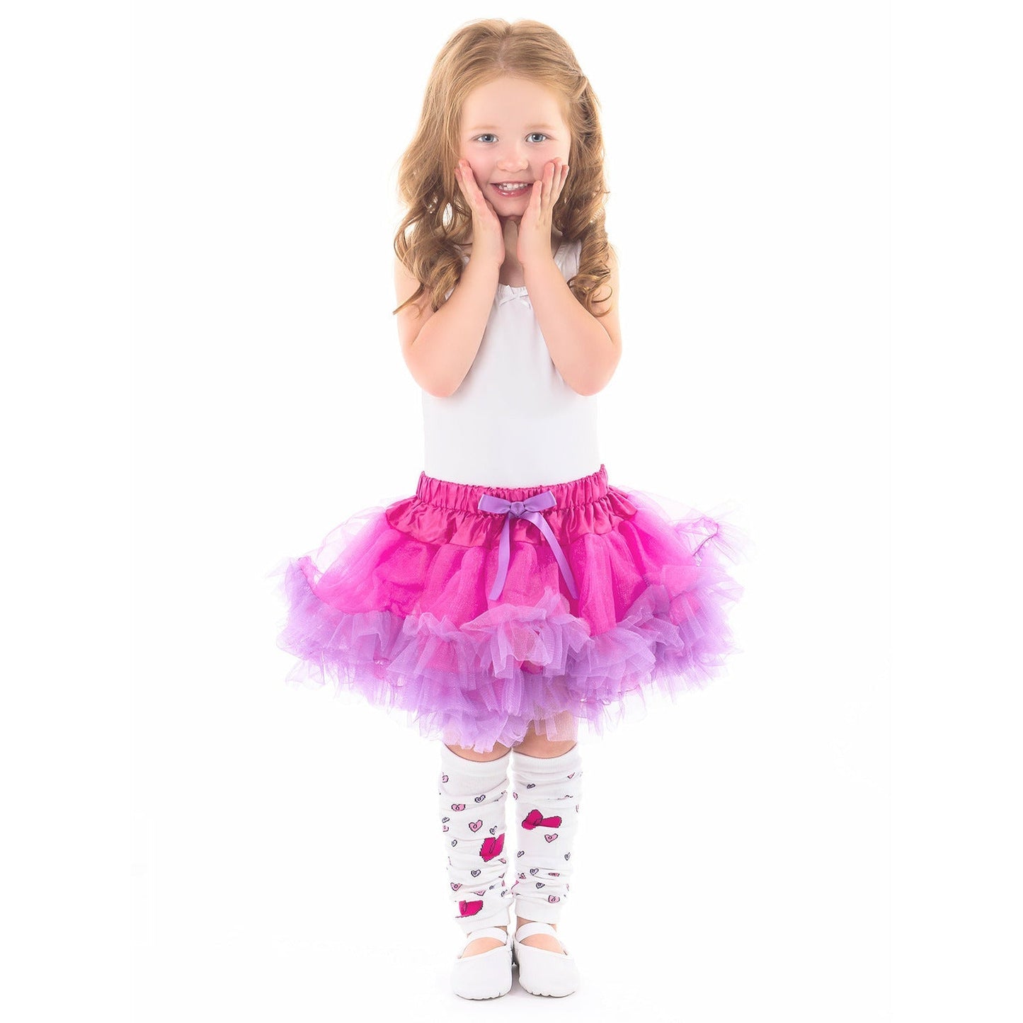 Princess - Fuchsia Fluffy Tutu Clair's Corner