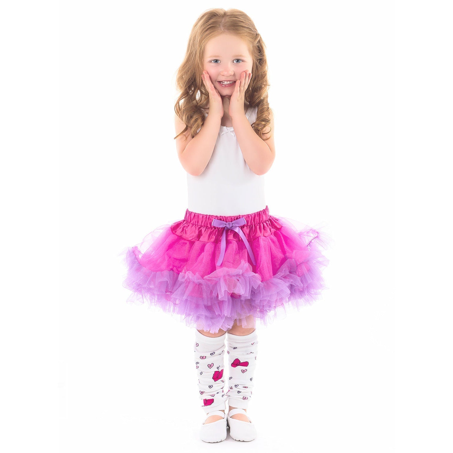 Princess - Fuchsia Fluffy Tutu Clair's Corner