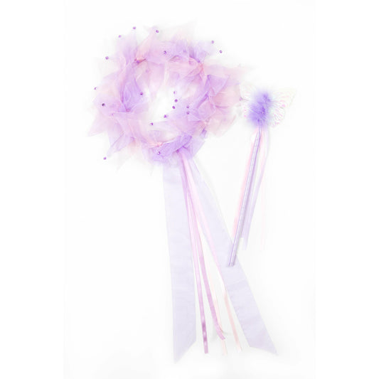 Princess - Lilac Fairy Halo & Wand Clair's Corner