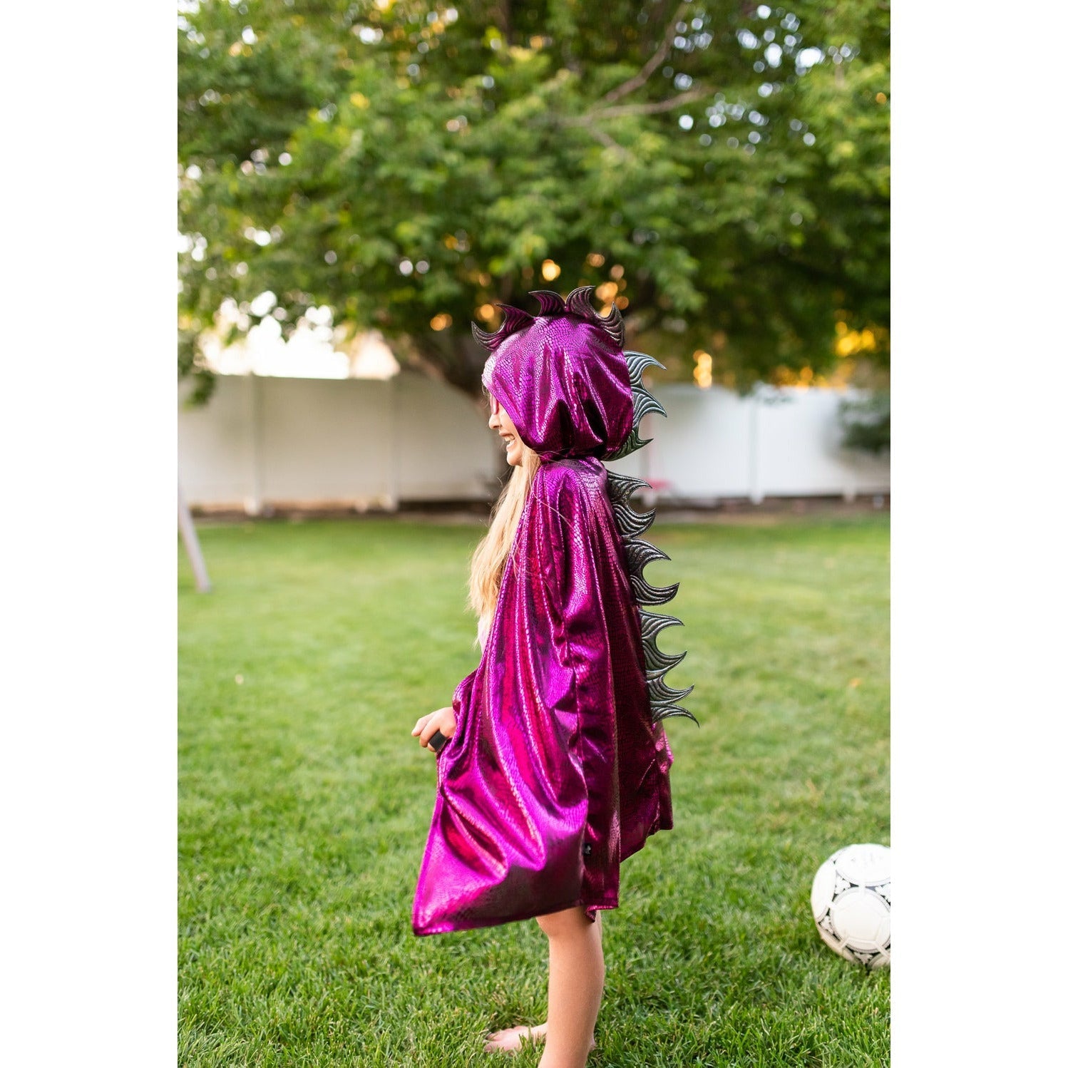 Princess - Magenta Dragon Cloak - Adventure Clair's Corner