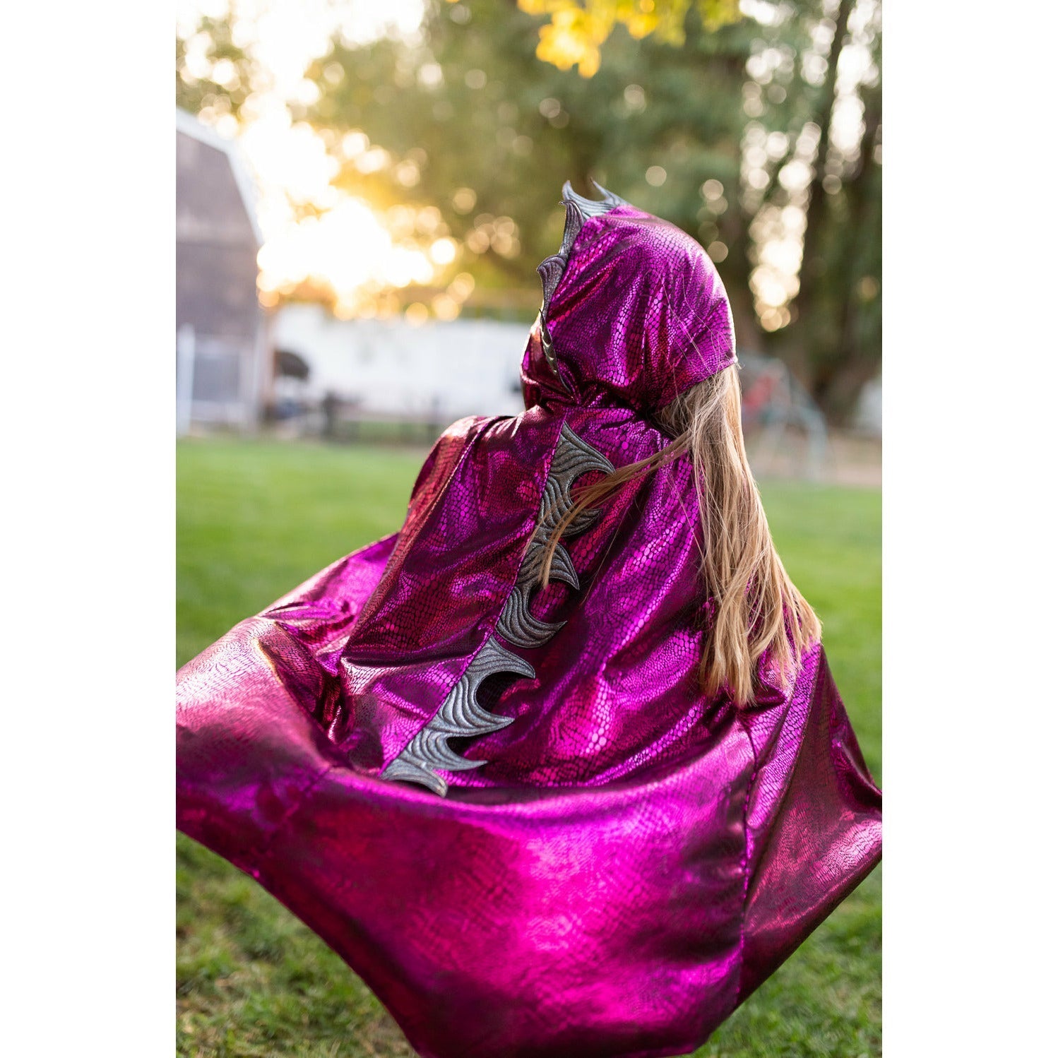 Princess - Magenta Dragon Cloak - Adventure Clair's Corner