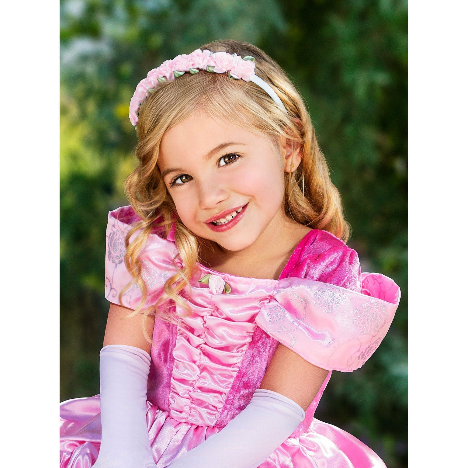Princess - Pink Flower Headband Clair's Corner