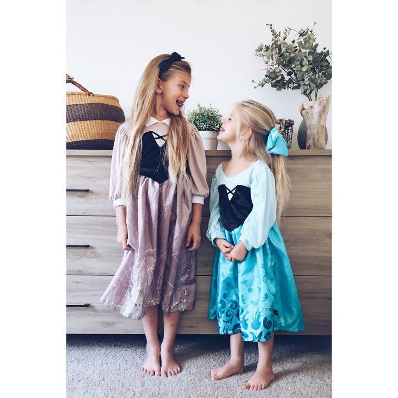 Princess - Sleeping Beauty Day Dress w/Headband Clair's Corner