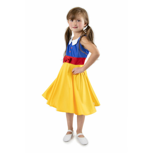 Princess -Snow White Twirl Dress Clair's Corner