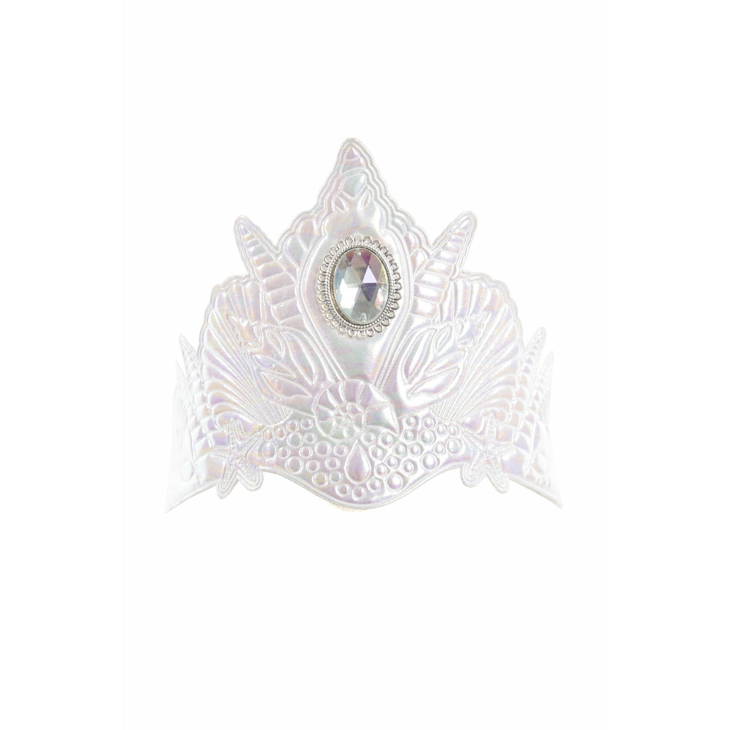 Princess - White Mermaid Soft Crown Clair's Corner