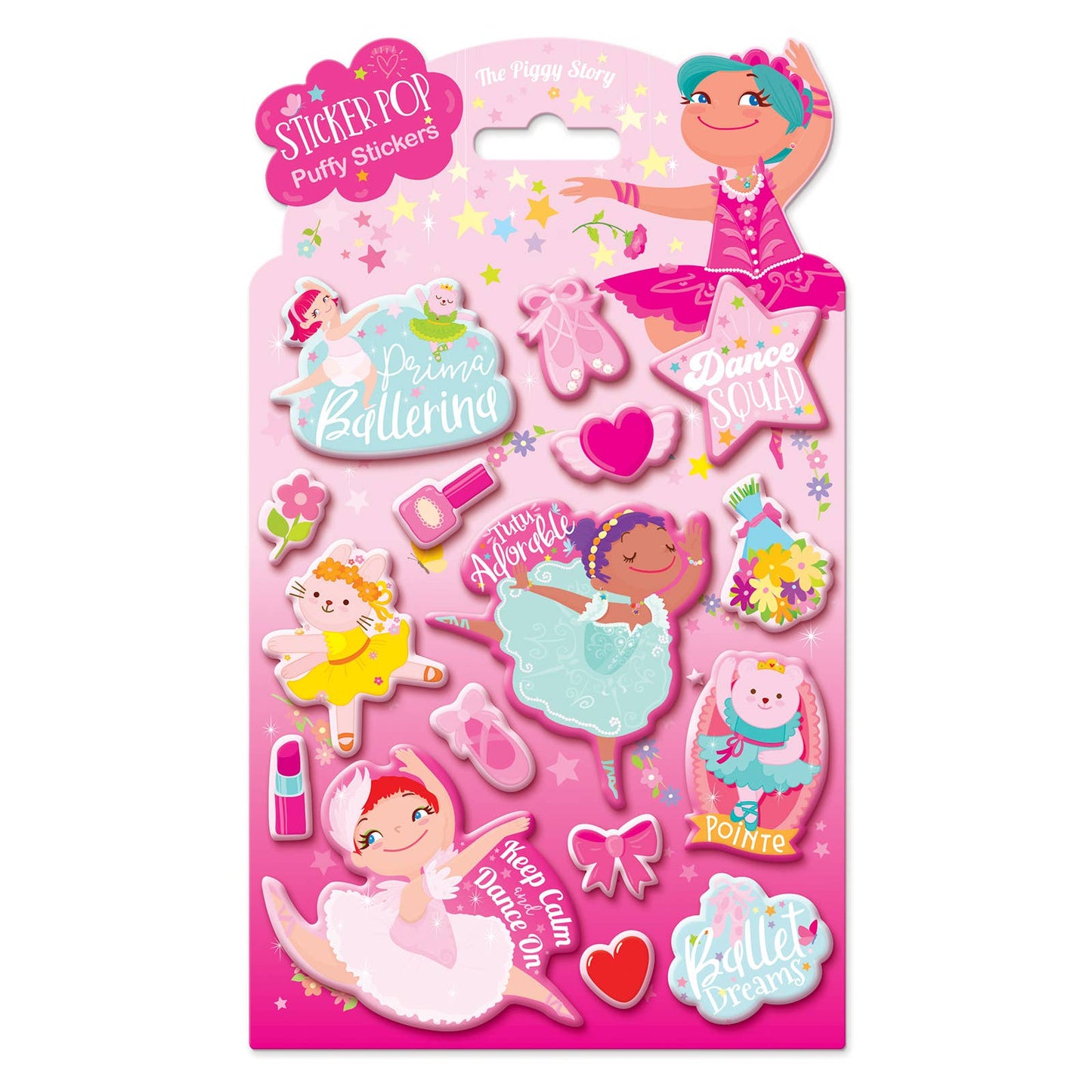 Ballet 3 Piece Gift Pack | Activity Book, Crayons, Stickers