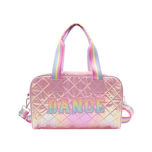 New Varsity Tote Medium Duffel Bag Dance Chenille Patch